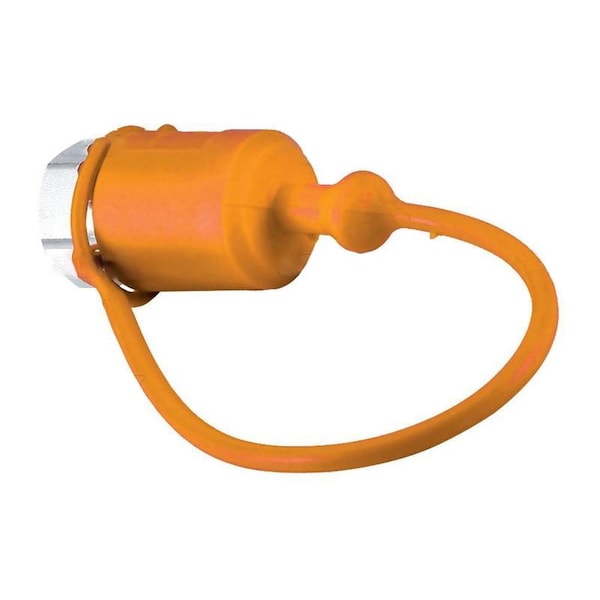 Aftermarket S112762 Dust Cap 12'' Orange Fits Male Coupling TF12A Fits Faster SpA S.112762-SPX - main